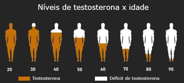 niveltestosterona x idade