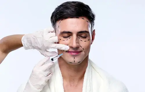 Cirurgia plastica para homens rosto