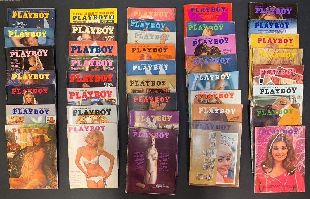 Coleção de revistas Playboy