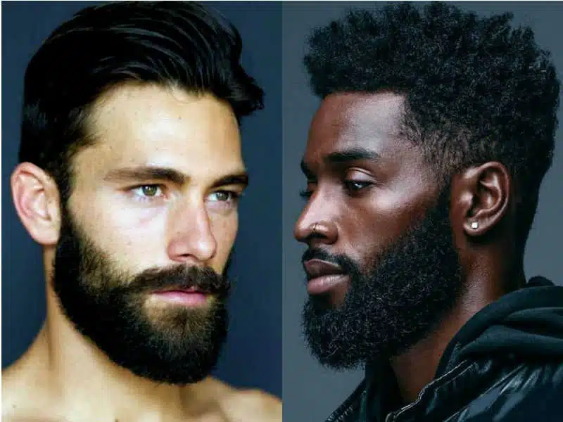 Barba cheia curta