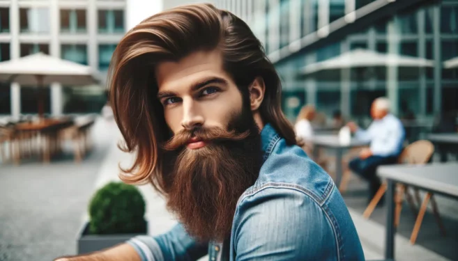 Barba e Cabelo Grande: Guia Estiloso para Homens Modernos