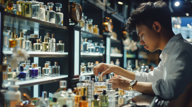 Experimente diferentes opções de perfumes nacionais masculinos antes de decidir