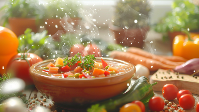 Benefícios das Sopas no Inverno