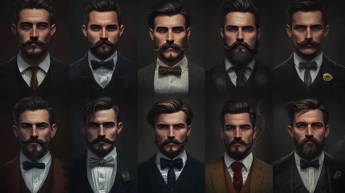 Estilos de bigode masculino que você pode adotar Estilos de bigode masculino que você pode adotar