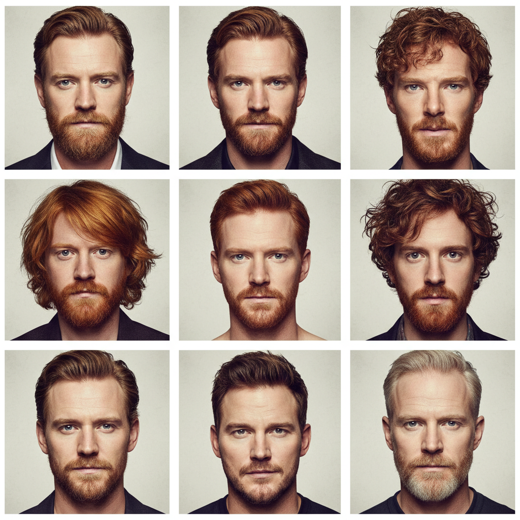 Atores ruivos famosos de Hollywood