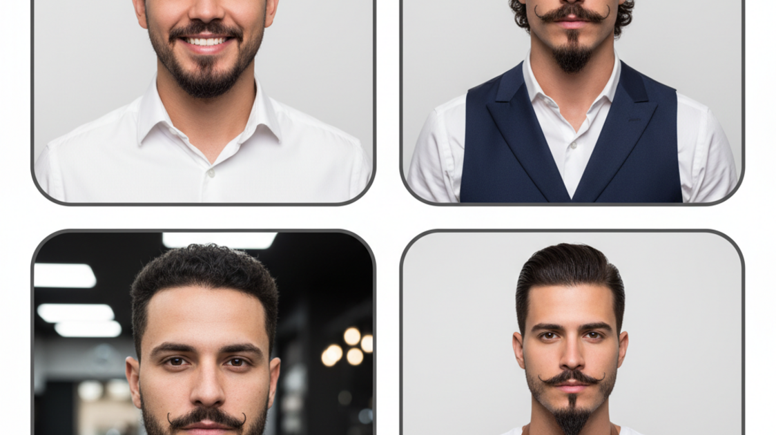 Tipos de cavanhaque masculino: clássico, Van Dyke, âncora e cavanhaque fino