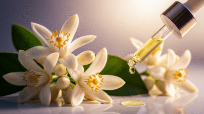 Óleo essencial de neroli — flores de laranjeira