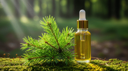 Óleo essencial de pinho — ramos aromáticos