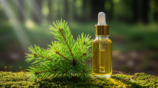 Óleo essencial de pinho — ramos aromáticos