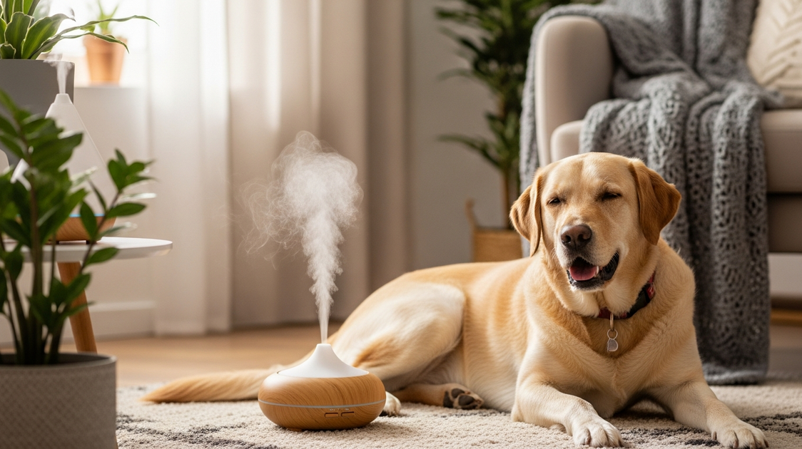 Óleo essencial seguro para cães
