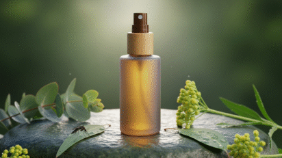 Óleo essencial repelente — proteção contra insetos