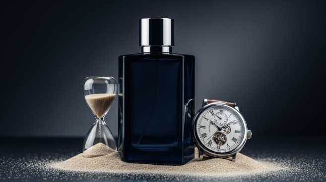 Perfume masculino duradouro — longa fixação na pele