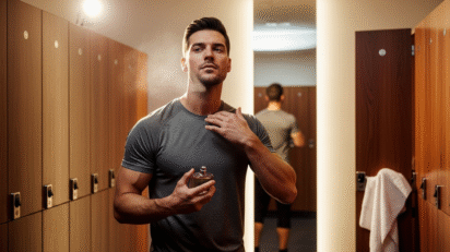 Perfume masculino para academia — fresco e esportivo