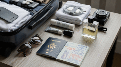 Perfume para viagem — compacto e seguro