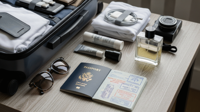 Perfume para viagem — compacto e seguro