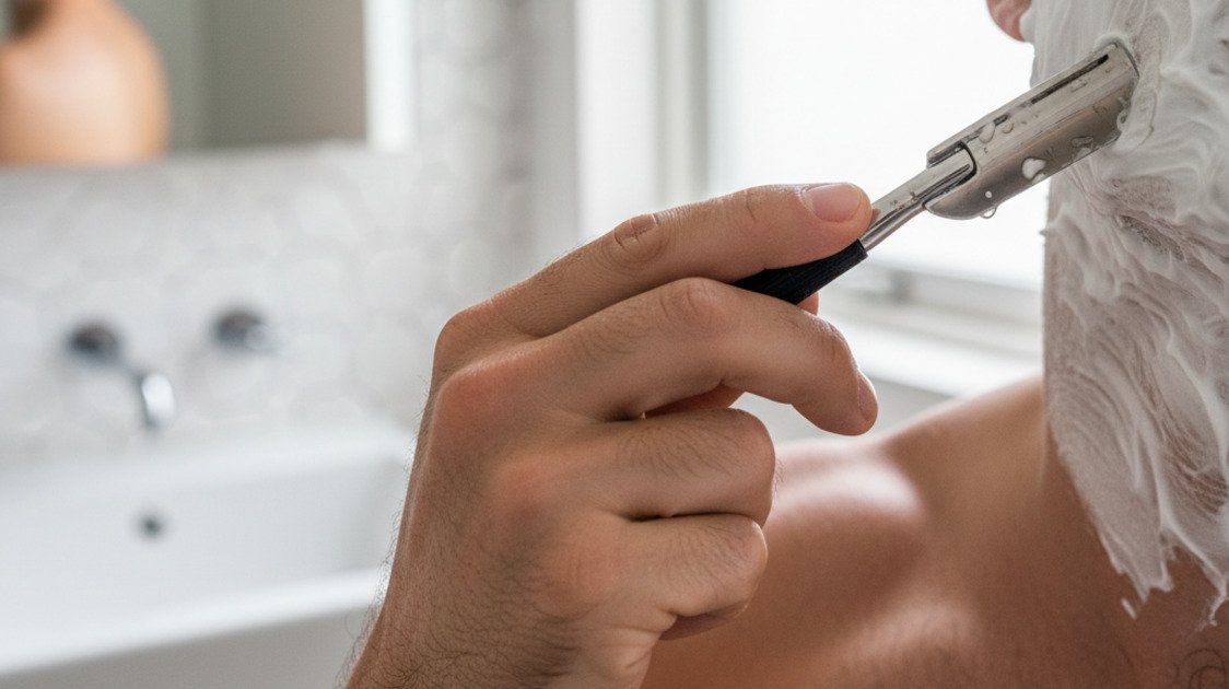 Como usar navalha de barbear — técnica correta